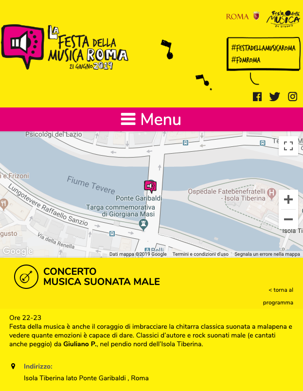 Festa della Musica Roma 2019