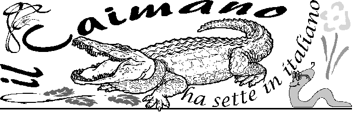 Il Caimano ha sette in italiano