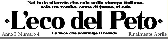 L'eco del Peto n.4